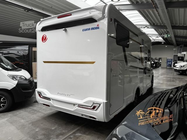 Halvintegreret autocamper EURAMOBIL Profila RS 720 EF Dachlüfter RFK Sun Roof
