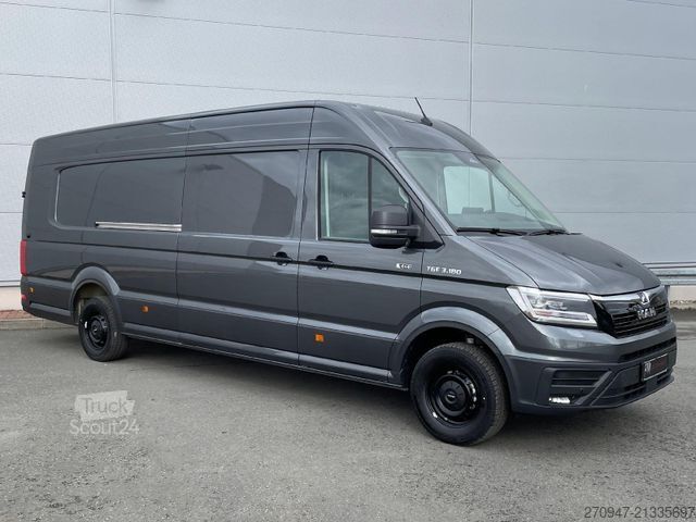 Aukštas mikroautobusas MAN TGE 3.180 Kasten L5H3 4x4 ACC LED NAV SITZHZ