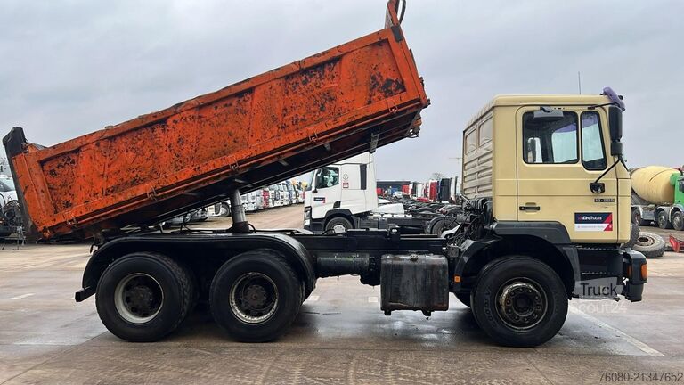 3-sidig tipp MAN 26.284 (6 CYLINDER / STEEL SUSP. / LAMES / BIG ...