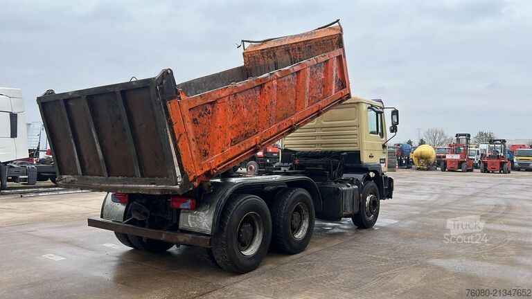 3-sidig tipp MAN 26.284 (6 CYLINDER / STEEL SUSP. / LAMES / BIG ...