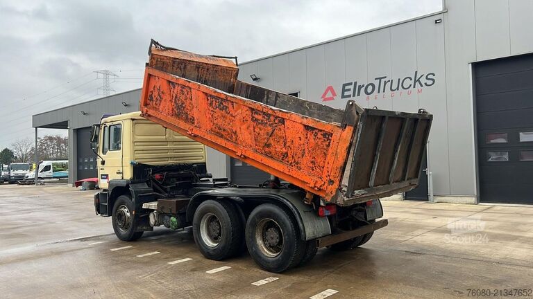 3-sidig tipp MAN 26.284 (6 CYLINDER / STEEL SUSP. / LAMES / BIG ...