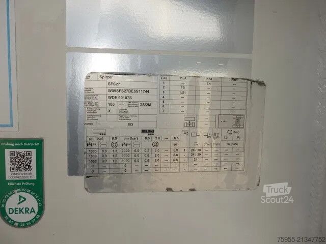 Silo SPITZER 39m3  3 compartments,STOFFILTER,