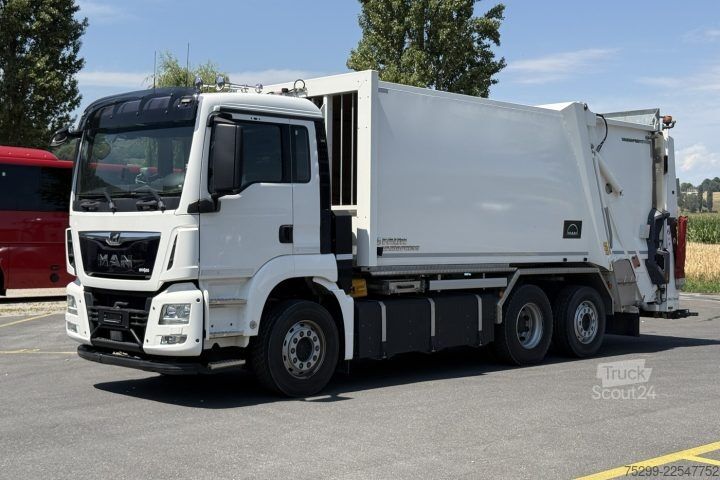Šiukšliavežis MAN TGS 26.320 6x2-4 Elektro Kehricht / Swiss-Vehicle