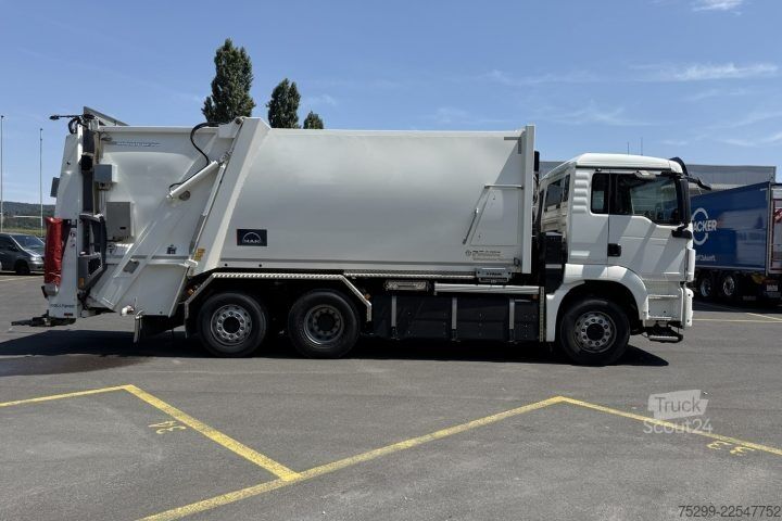 Šiukšliavežis MAN TGS 26.320 6x2-4 Elektro Kehricht / Swiss-Vehicle