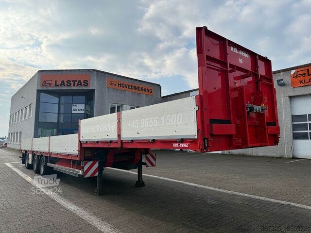 Chargeur bas Kel-Berg 3-axle Stepdeck/Tiefbettauflieger/Nedbygget