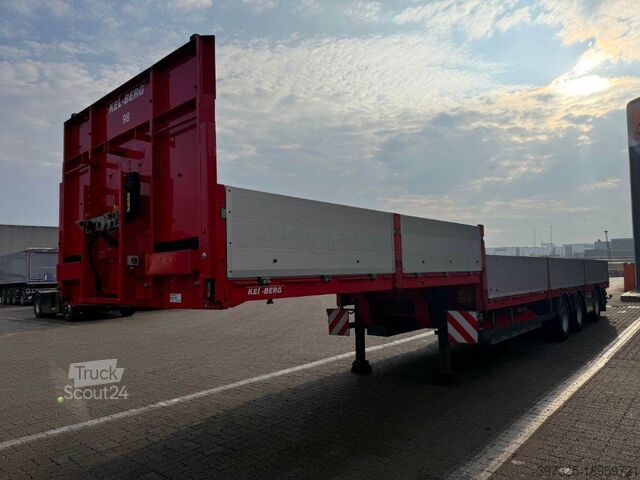 LÄglastare Kel-Berg 3-axle Stepdeck/Tiefbettauflieger/Nedbygget