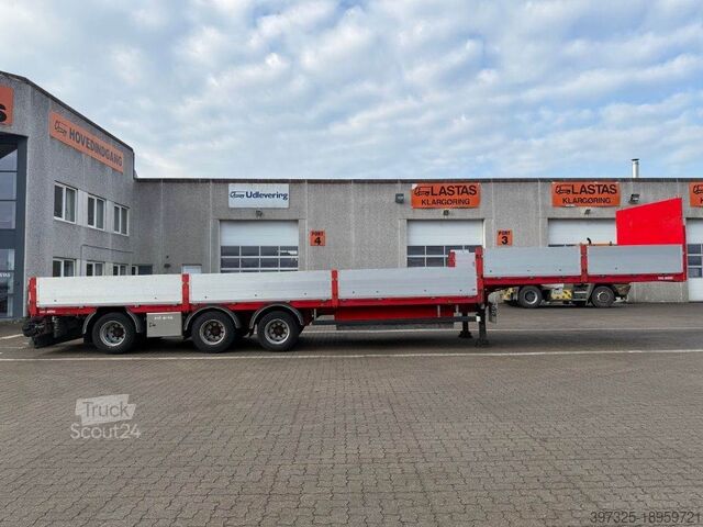 Chargeur bas Kel-Berg 3-axle Stepdeck/Tiefbettauflieger/Nedbygget