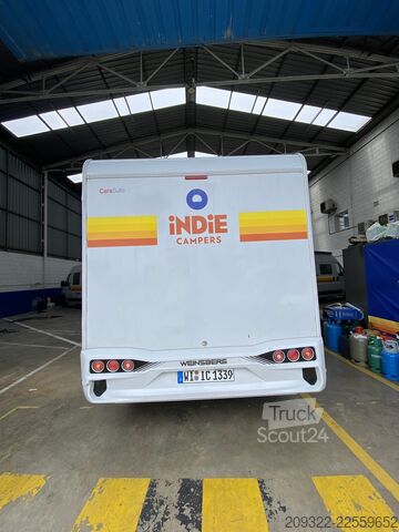 Daļēji integrēta kemperis Fiat Ducato Weinsberg Carasuite 2024 | Completamente accessoriato | 5 posti let