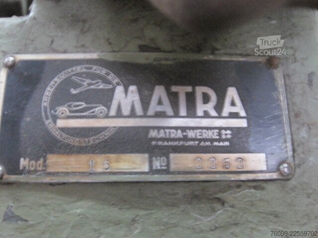  Matra Ventilschleifmaschine mit Doppelkonus-S.