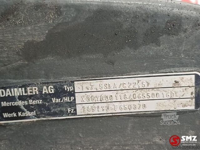 Pogonska os Mercedes Occ sleepas T-7,5SLA/C22,5 Mercedes