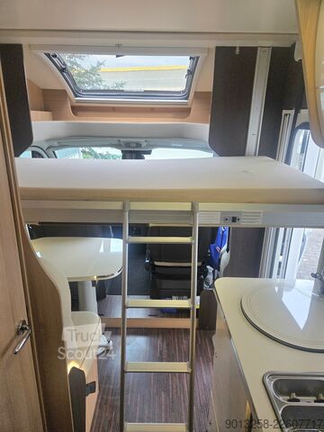 Alkoven Wohnmobil Forster T659 EB Comfort Line RM inkl. Sat+Klima