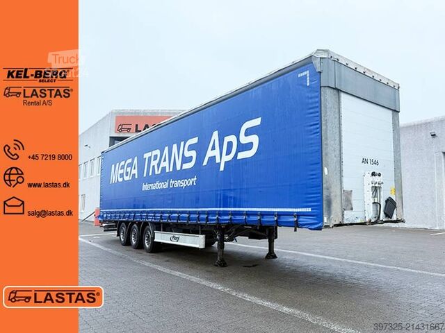 Csúszó ponyvák Fliegl Curtainsider / Planenauflieger / Gardin