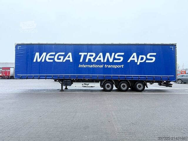 Csúszó ponyvák Fliegl Curtainsider / Planenauflieger / Gardin