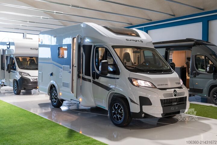 SUNLIGHT T 58 ADVENTURE pusiau integruotas naujas SUNLIGHT T 58 Adventure
