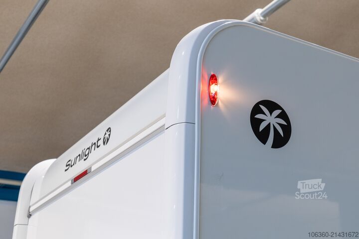 SUNLIGHT T 58 ADVENTURE pusiau integruotas naujas SUNLIGHT T 58 Adventure