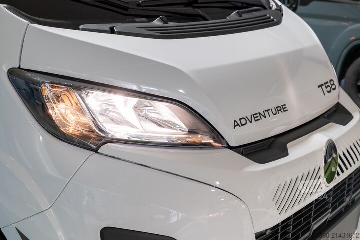 SUNLIGHT T 58 ADVENTURE pusiau integruotas naujas SUNLIGHT T 58 Adventure