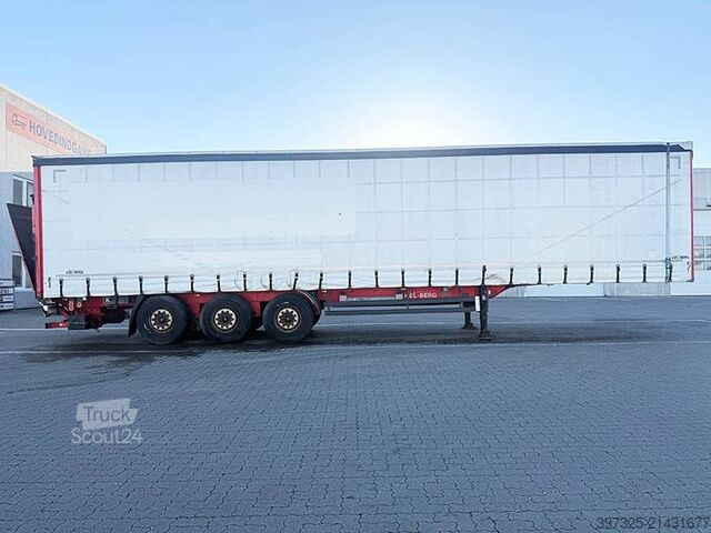 Presenninger, der kan skubbes Kel-Berg Curtainsider / Planenauflieger / Gardin