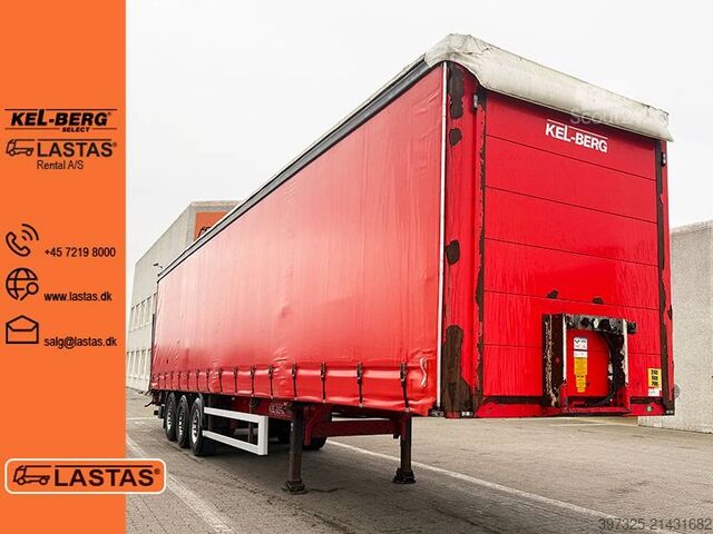 Presenninger, der kan skubbes Kel-Berg Curtainsider / Planenauflieger / Gardin