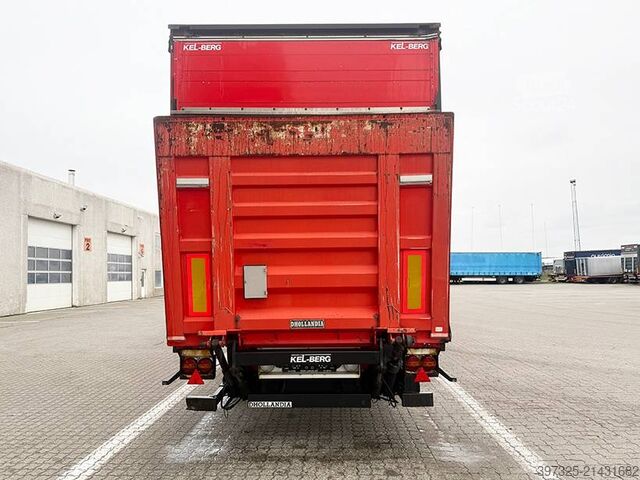 Presenninger, der kan skubbes Kel-Berg Curtainsider / Planenauflieger / Gardin