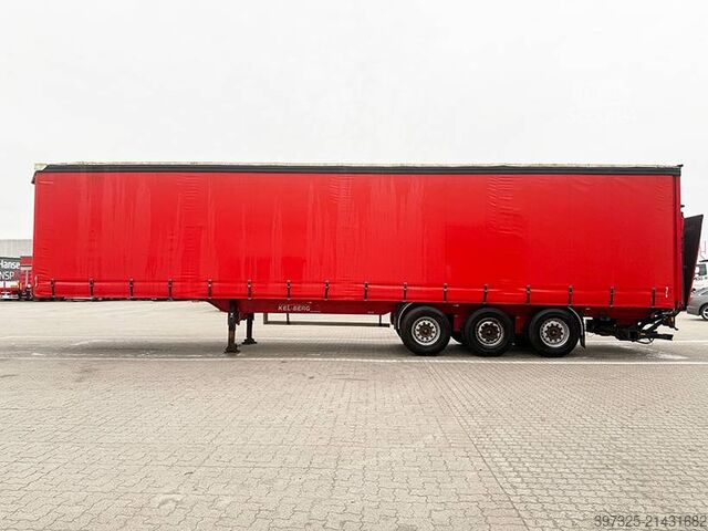 Presenninger, der kan skubbes Kel-Berg Curtainsider / Planenauflieger / Gardin