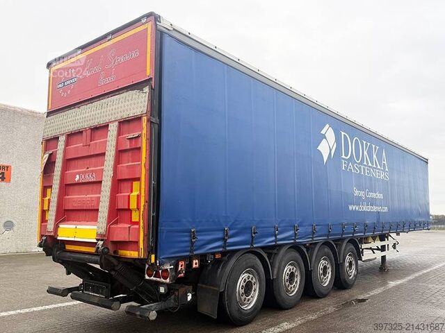 Presenninger, der kan skubbes KLC Curtainsider / Planenauflieger / Gardin