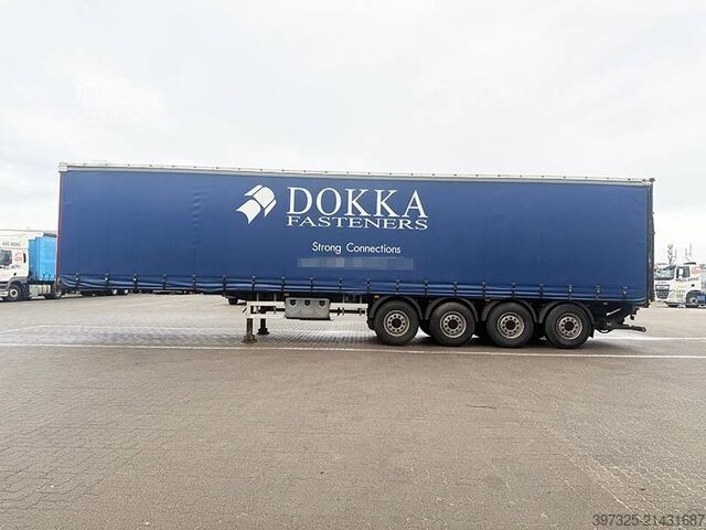 Presenninger, der kan skubbes KLC Curtainsider / Planenauflieger / Gardin