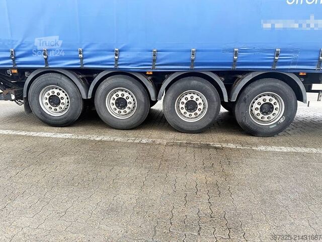 Presenninger, der kan skubbes KLC Curtainsider / Planenauflieger / Gardin