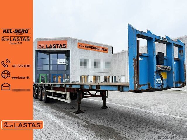 Trailer til platform LAG Flatbed / Flachbettauflieger / Ladtrailer