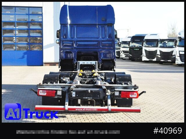Caminhão com carroçaria intercambiável DAF XF 480 FAN, SCC, 7,82 Jumbo, Lenkachse,  Standklima,