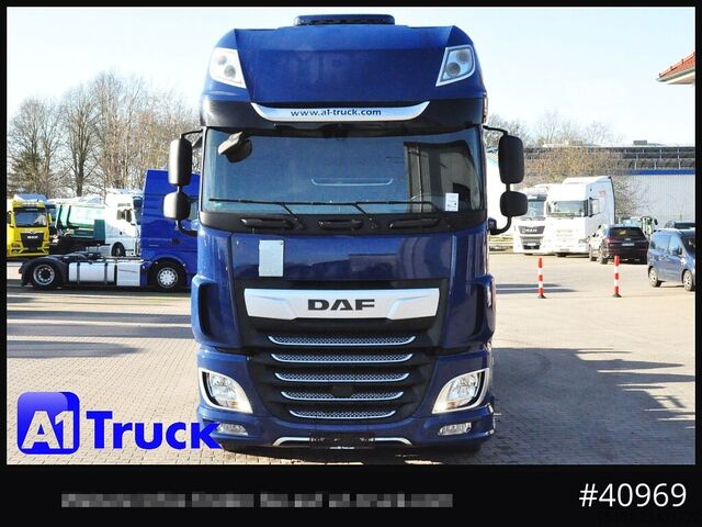 Caminhão com carroçaria intercambiável DAF XF 480 FAN, SCC, 7,82 Jumbo, Lenkachse,  Standklima,