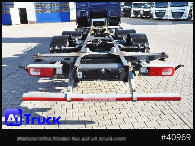 Caminhão com carroçaria intercambiável DAF XF 480 FAN, SCC, 7,82 Jumbo, Lenkachse,  Standklima,