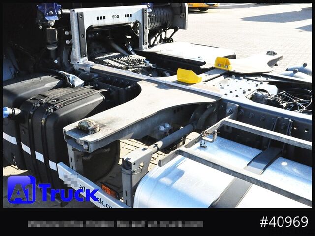 Caminhão com carroçaria intercambiável DAF XF 480 FAN, SCC, 7,82 Jumbo, Lenkachse,  Standklima,