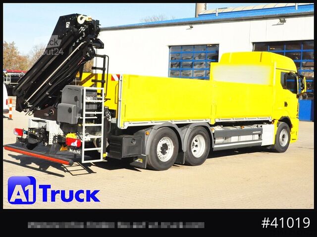 Teherautóra szerelt daru MAN TGS 26.510, Hiab 228-4 Funk  Lenkachse