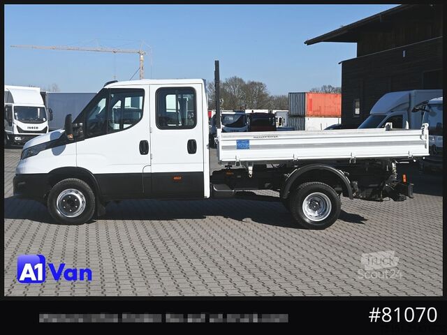 Kravas mikroautobuss ar pašizgāzēju IVECO Daily 70C18 Kipper, Meiller, Doka, Tempomat, Klima