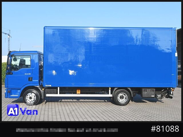 Skåpbil MAN TGL 8.190 Koffer, Klima, LBW, Luftfederung