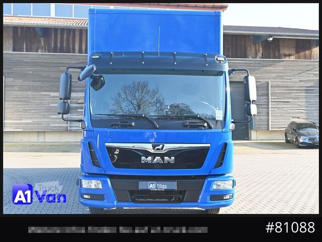 Skåpbil MAN TGL 8.190 Koffer, Klima, LBW, Luftfederung