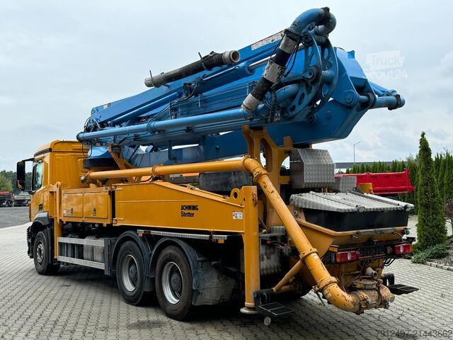 Concrete pump truck Mercedes-Benz AROCS 2645 6x4 SCHWING 38M/EURO6