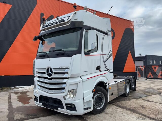 Standartinis traktorius Mercedes-Benz Actros 2563 6x2 GIGASPACE / RETARDER / HYDRAULI...