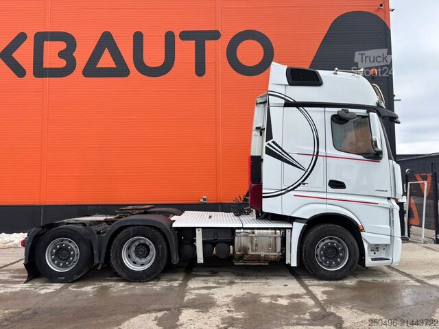 Standartinis traktorius Mercedes-Benz Actros 2563 6x2 GIGASPACE / RETARDER / HYDRAULI...