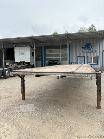 Wechselpritsche offen Wecon Plattform mittig Zurrringe für Holz usw.