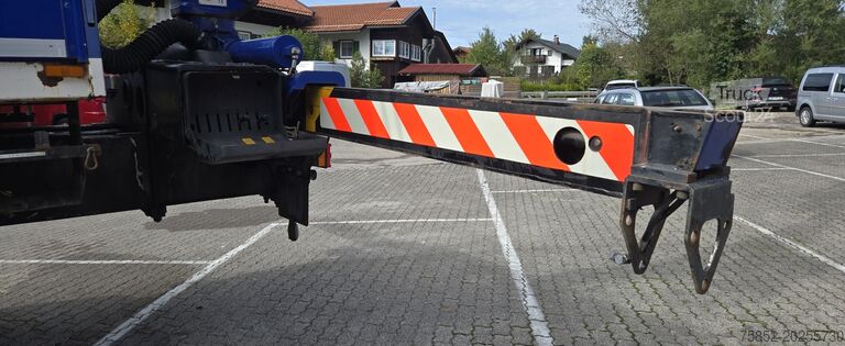 Camion cu platformă (deschis) MAN 7T MIL GL 6x6 KAT1 Palfinger PK 11000 Kr