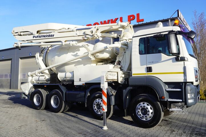 Автобетононасос MAN TGS 32.400 8x4 Concrete Mixer Pump truck