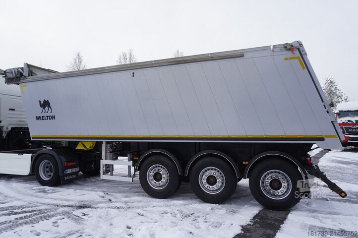 Тягач + напівпричіп самоскид MAN TGX 18.510 4×2 tractor unit + Tipper