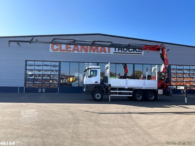 Tovornjak z žerjavom Mercedes-Benz Arocs 3345 6x6 Fassi 45 Tonmeter laadkraan Just...