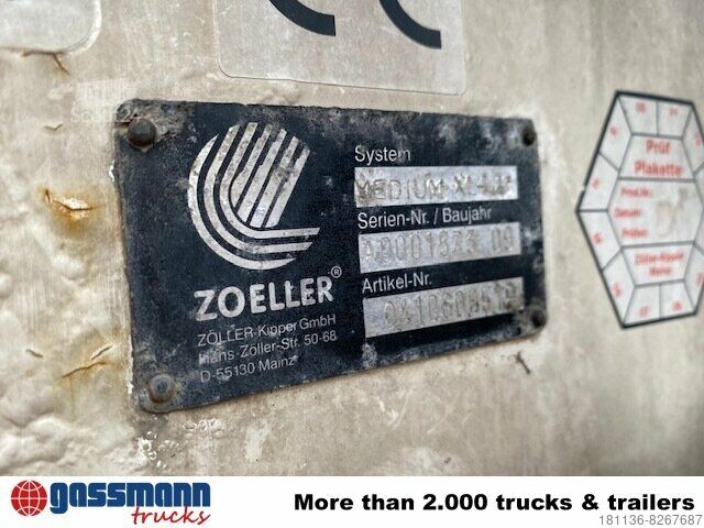 Maquinaria agrícola MEDIUM XL-Plus Müllsammelaufbau, 2 Kammern