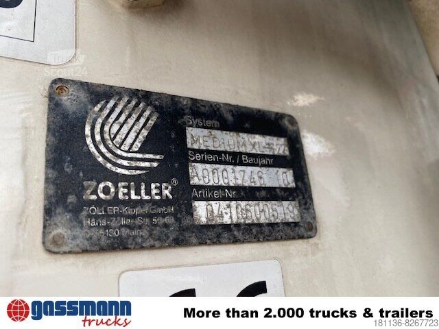 Mezőgazdasági gép MEDIUM XL-Plus, Müllsammelaufbau, 2 Kammern