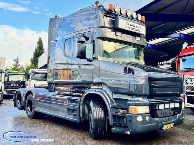 Standard tractor Scania T560 Longline, 6x2, Retarder, Torpedo - Hauber ...