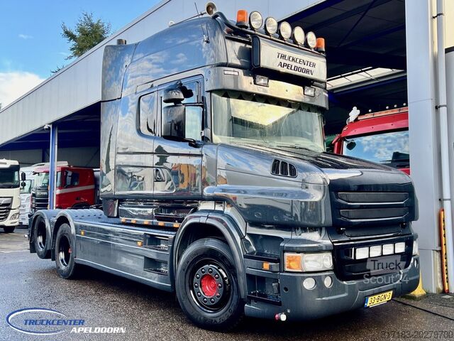 Standaard trekker Scania T560 Longline, 6x2, Retarder, Torpedo - Hauber ...