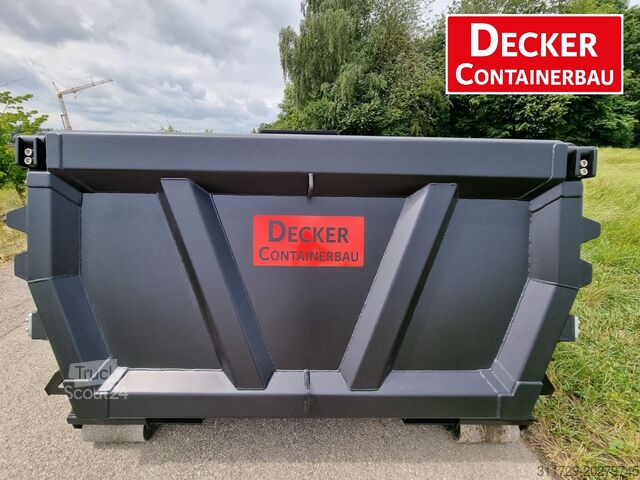 Kontejneri za prevrtanje Decker Containerbau Abrollcontainer Halfpipe, Länge 6500mm