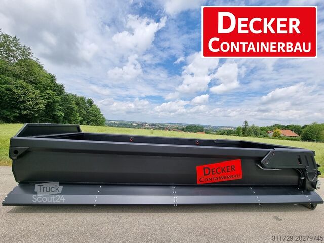 Kontejneri za prevrtanje Decker Containerbau Abrollcontainer Halfpipe, Länge 6500mm